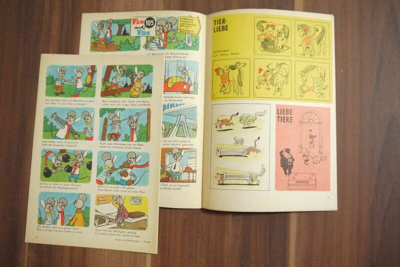Atze 1966 DDR Comic Heft 10 Sowas muss man rot anstreichen