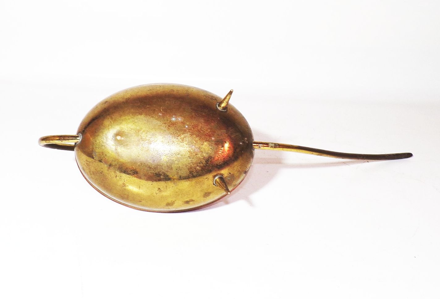 DDR Zimmergießkanne Messing Vintage Retro Blumen Gießkanne 