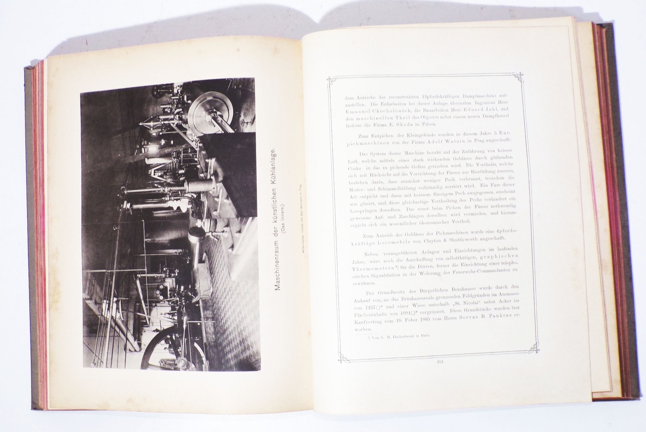 Bürgerliches Bräuhaus in Pilsen 1842 bis 1892 Brauerei Bier 