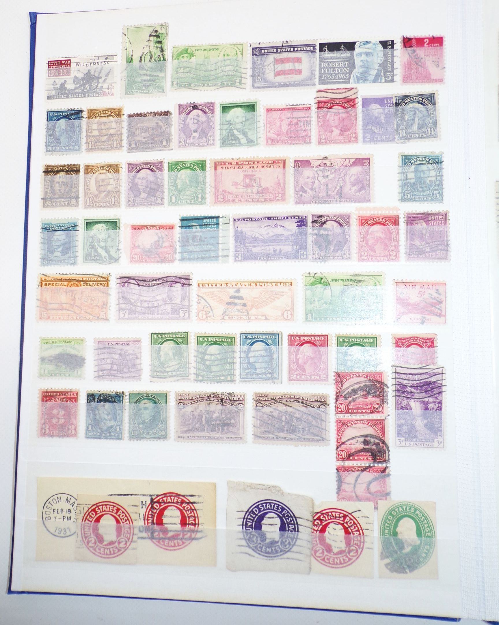 USA Briefmarken Konvolut Briefe