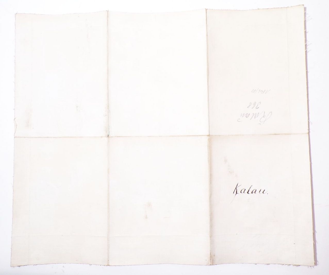 Alte Karte Kalau Calau 1880 Leinen Landkarte