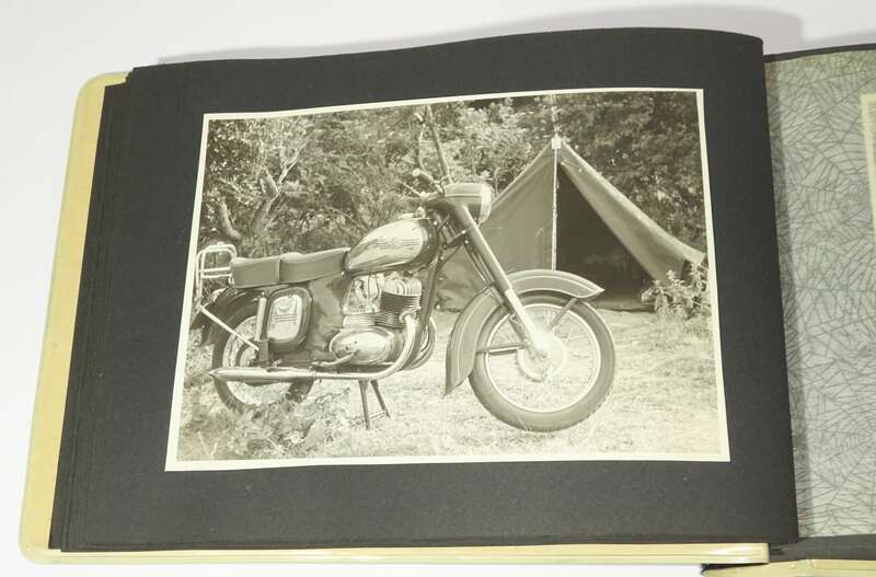 Fotoalbum DDR Ostsee Urlaub Strand Jawa Motorrad großformatige Fotos