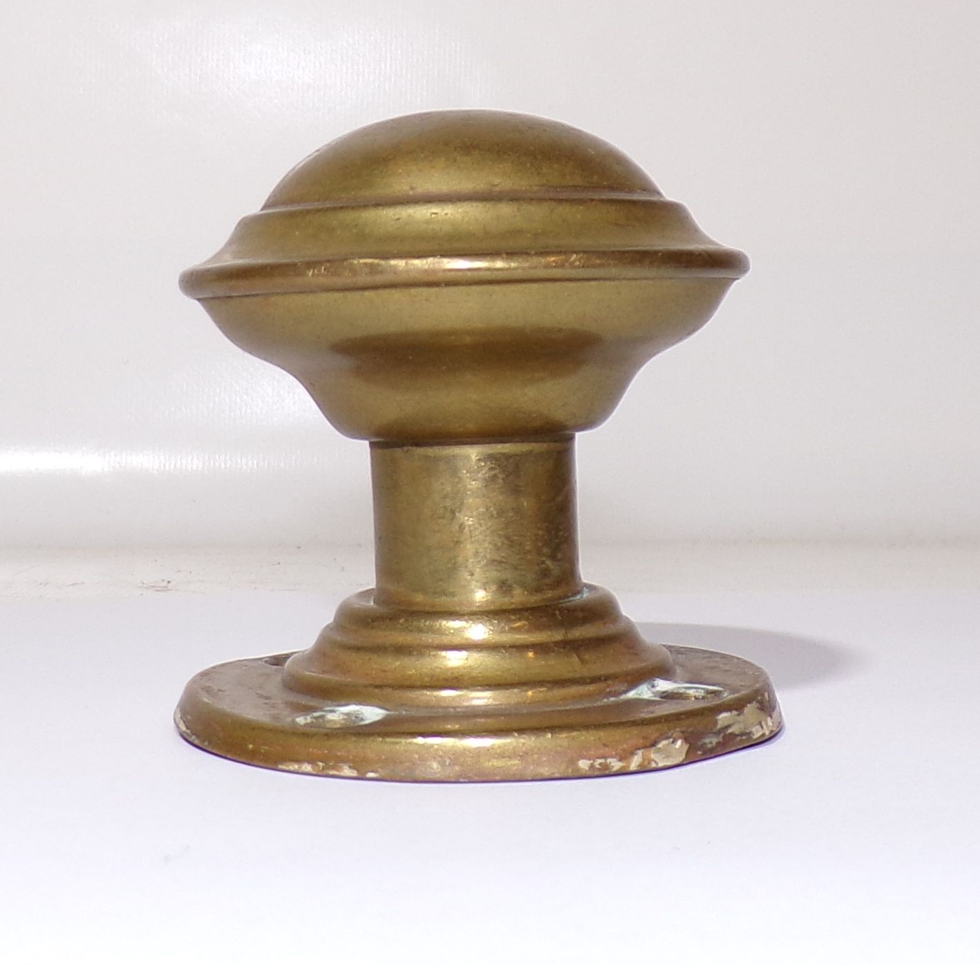 Alter Türknauf Türgriff Metall Türbeschlag Vintage 