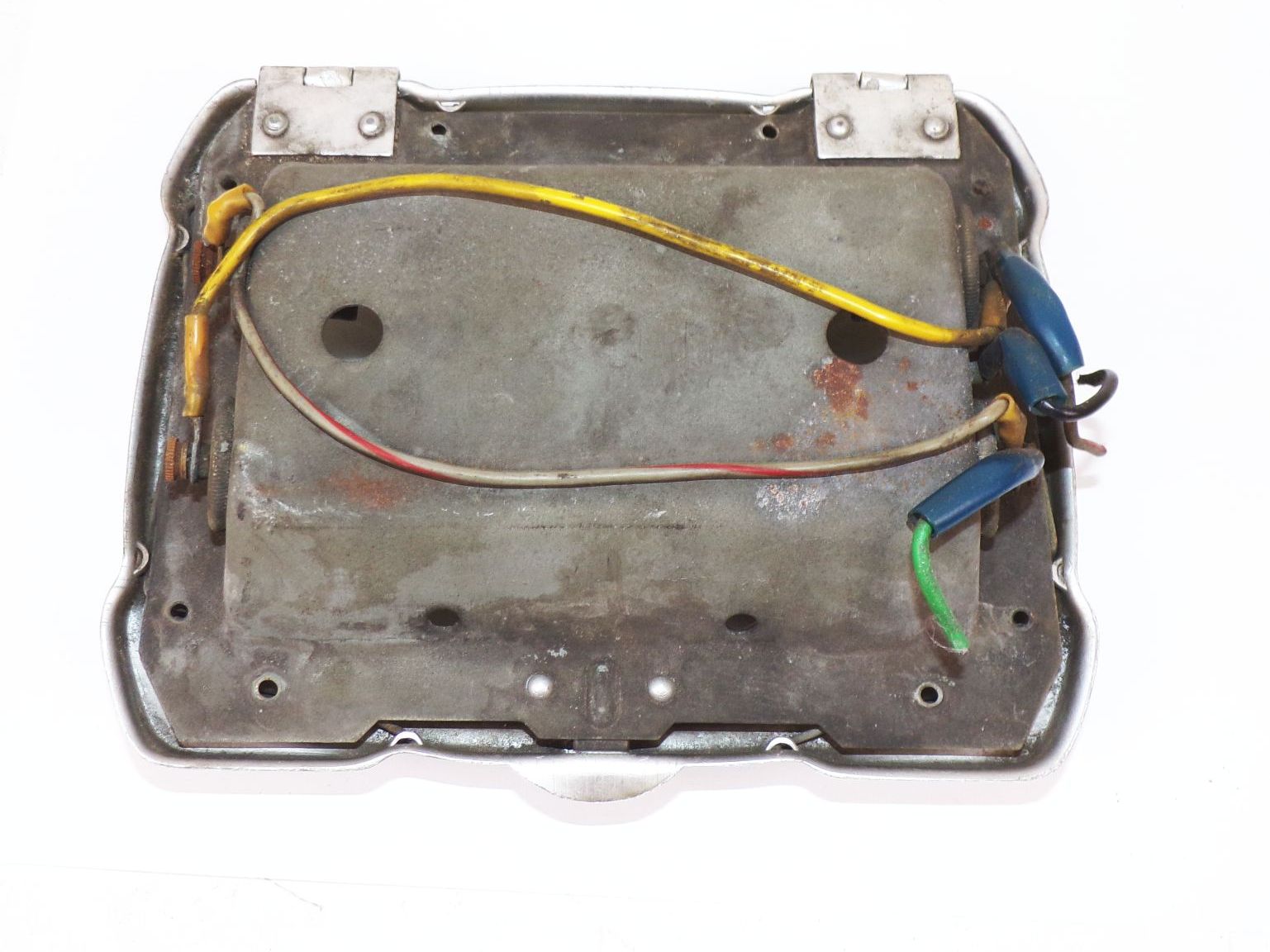 Oldtimer Innenraum Leuchte Lampe KFZ Alu Glas Cockpit Automobil Vorkrieg Oldtimer Innenraum Leuchte Lampe KFZ Alu Glas Cockpit Automobil Vorkrieg