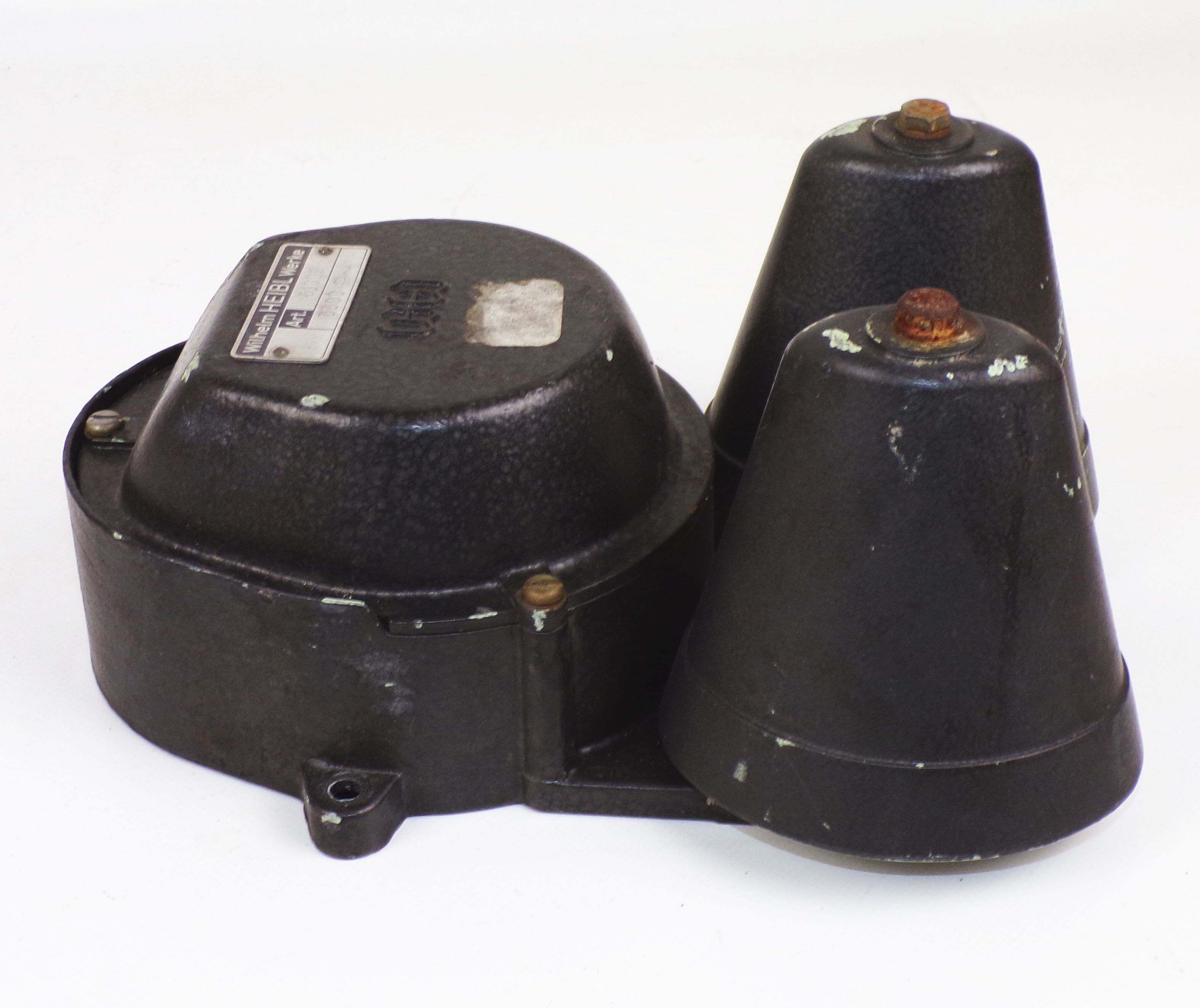 Alte Heibl Klingel Läute Glocke 5000 Ohm Werkstattklingel Schulklingel Industriedesign Alte Heibl Klingel Läute Glocke 5000 Ohm Werkstattklingel Schulklingel Industriedesign