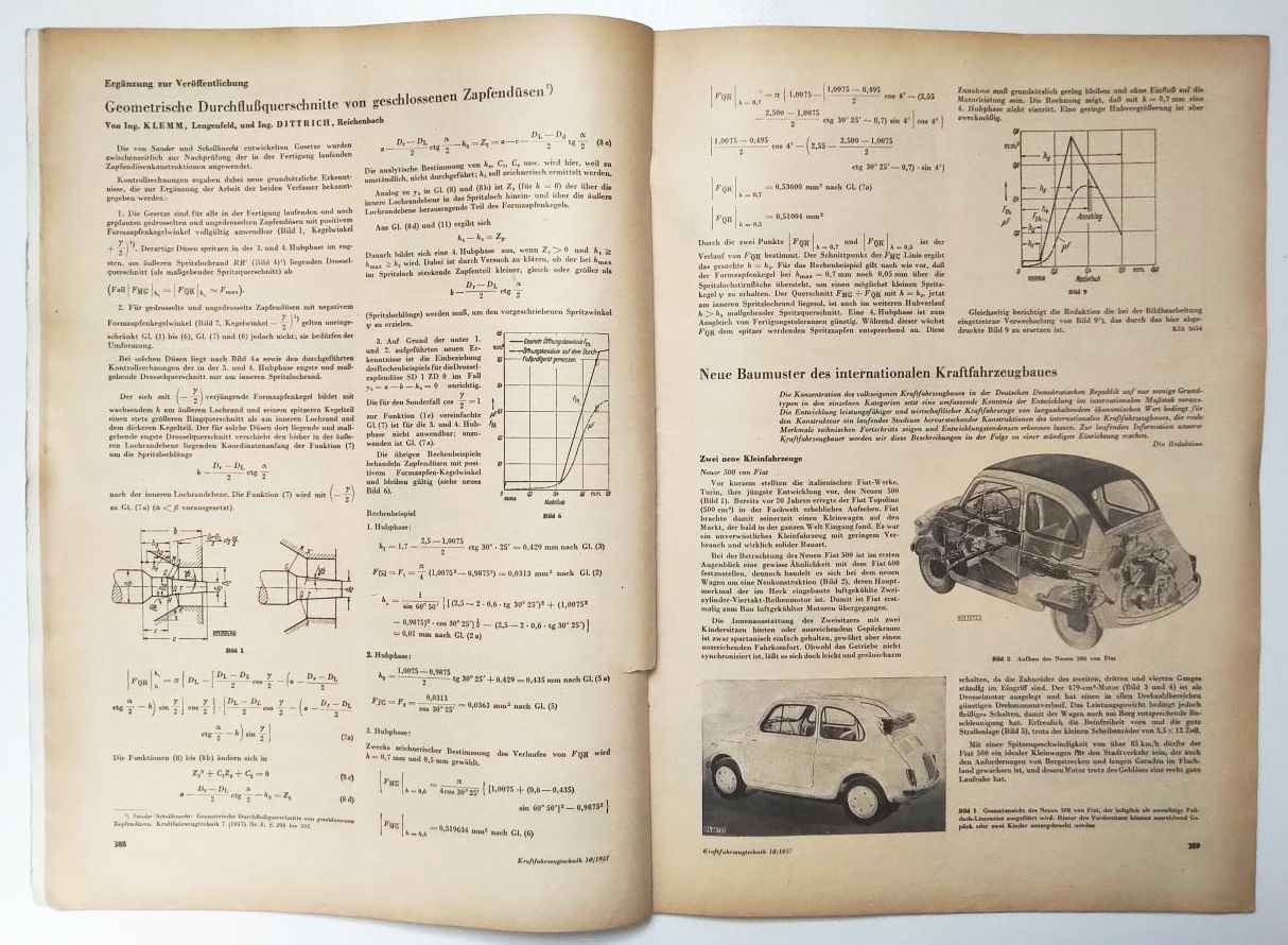 KFT 1957 Nr 7 Kraftfahrzeugtechnik DDR Kraftfahrzeugbau in der UdSSR