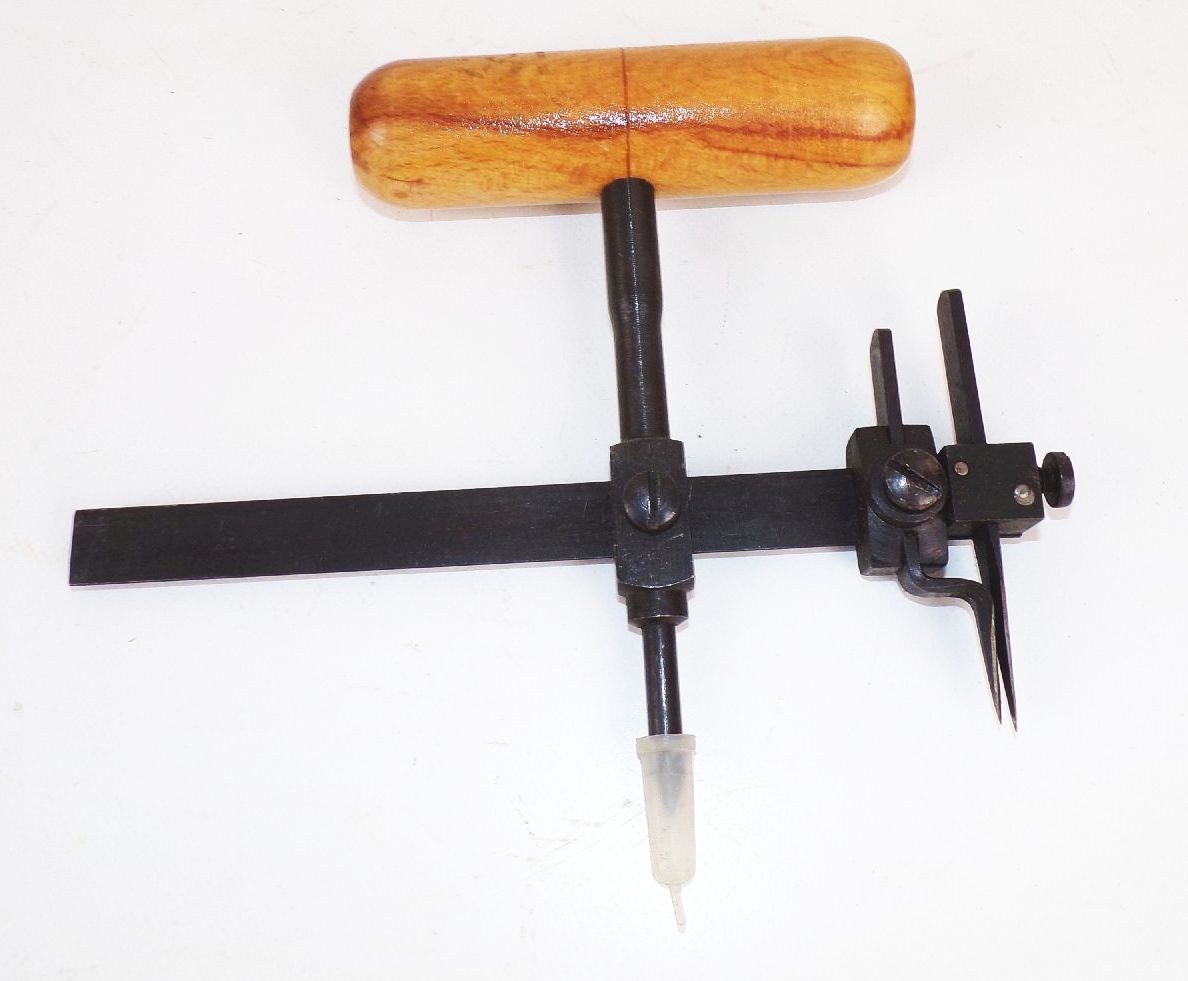 Alter Metallkreisschneider Dichtungsschneider Kreisschneider 