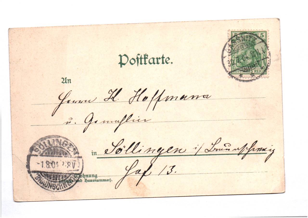 Litho Ak Gruss von der Insel Rügen 1904 Litho Ak Gruss von der Insel Rügen 1904