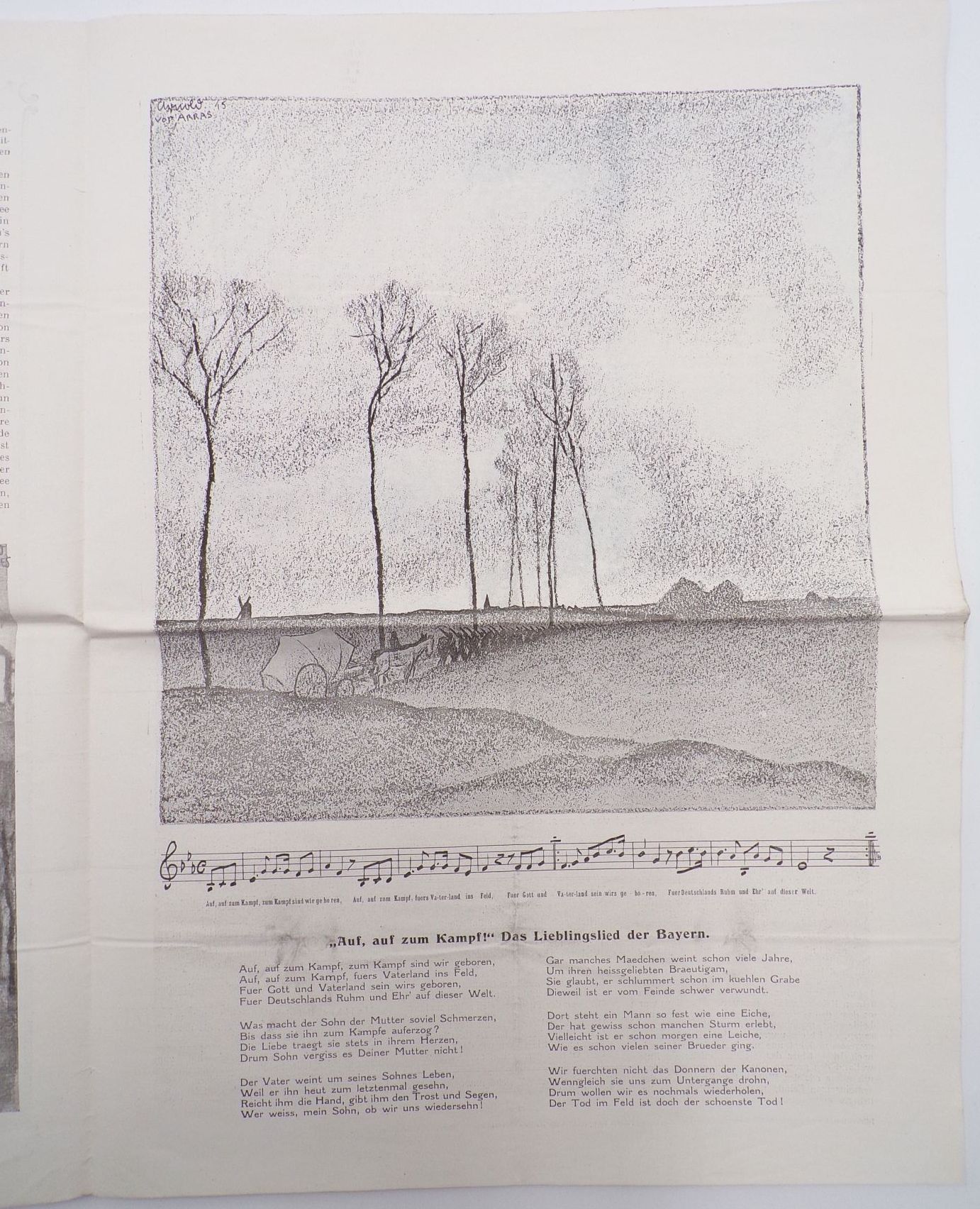 Kriegsflugblätter Geburtstag des Führers der 6 Armee König von Bayern