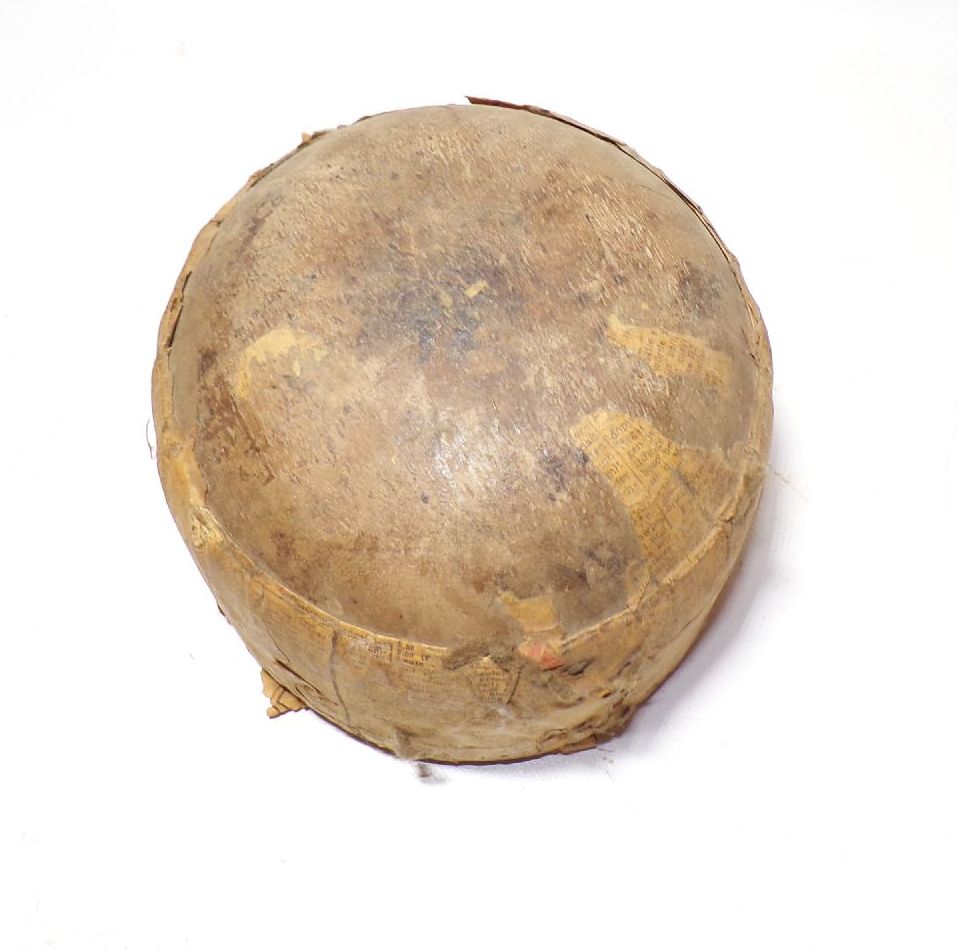 Alte Hutform Form Zeitungspapier Hutmacher Werkzeug Deko