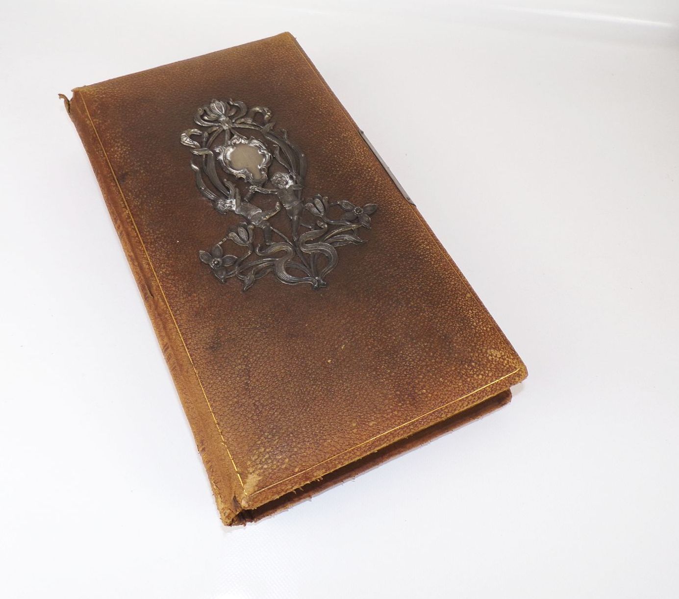 Jugendstil Fotoalbum CDV Fotos Kabinettfotos um 1900