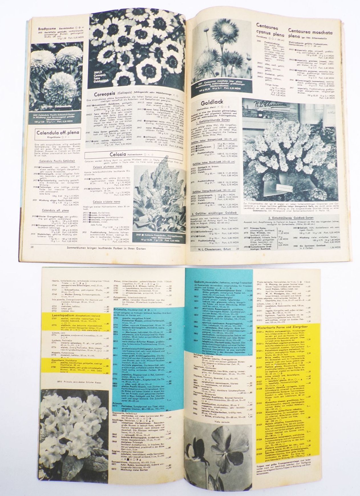 Katalog Saatgut Sämereien DDR Chrestensen Heinemann 1966 1967 Katalog Saatgut Sämereien DDR Chrestensen Heinemann 1966 1967