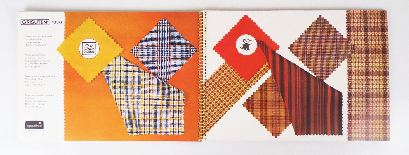 VVB Wolle und Seide Textil Service 1973 1974 DDR Reklame Mode VVB Wolle und Seide Textil Service 1973 1974 DDR Reklame Mode