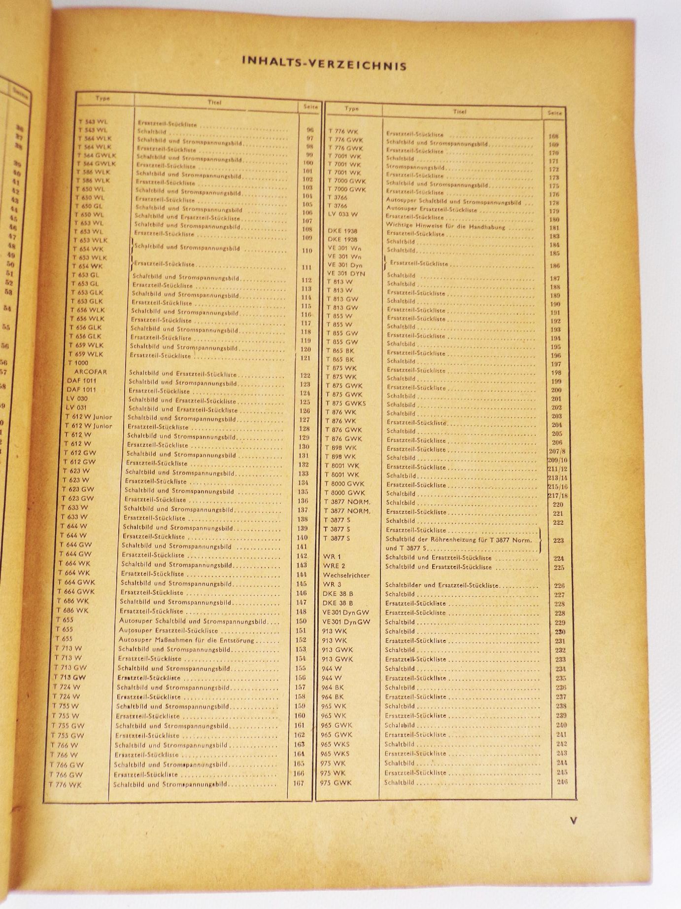 Telefunken Werkstatt Buch 1948 Telefunken Werkstatt Buch 1948