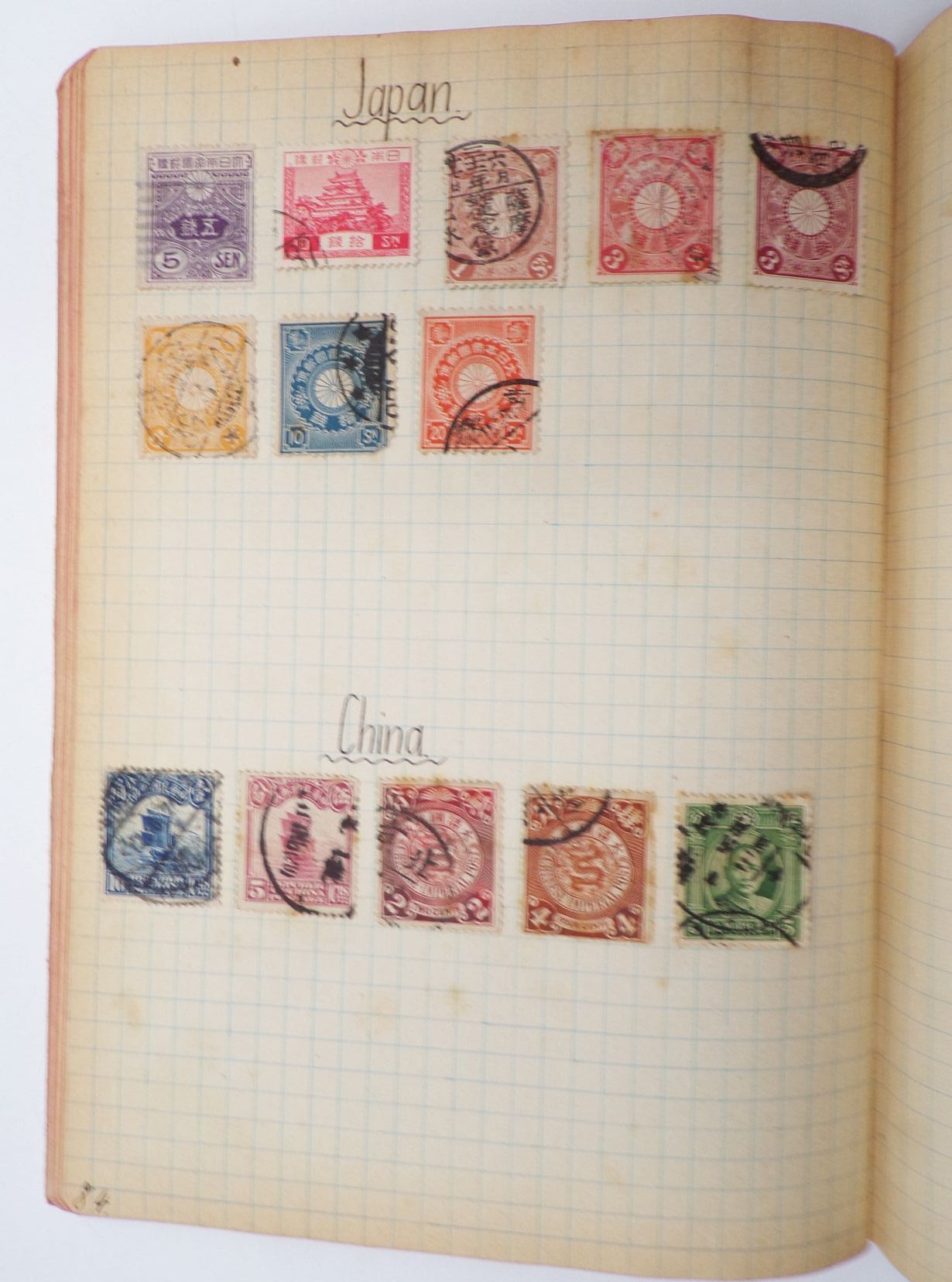 Briefmarken Konvolut Deutsches Reich Ausland China Japan