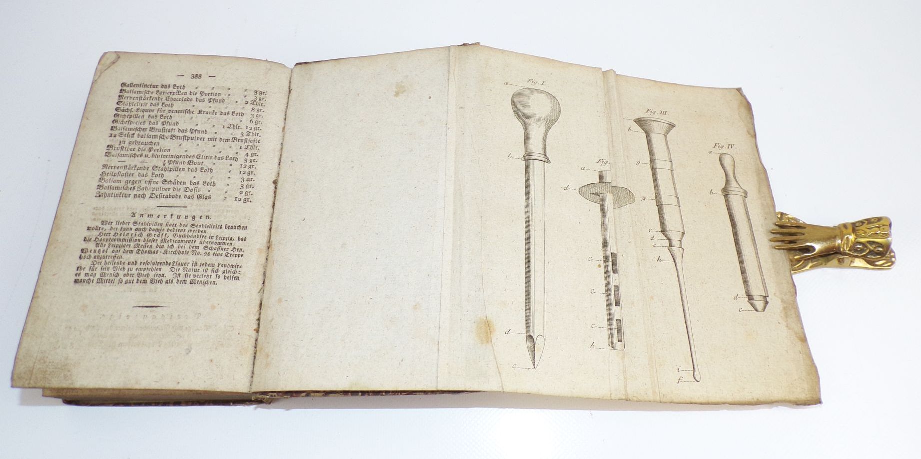 Allgemeines Vieharzneibuch Rohlwes 1818 Tier Medizin Antik Buch