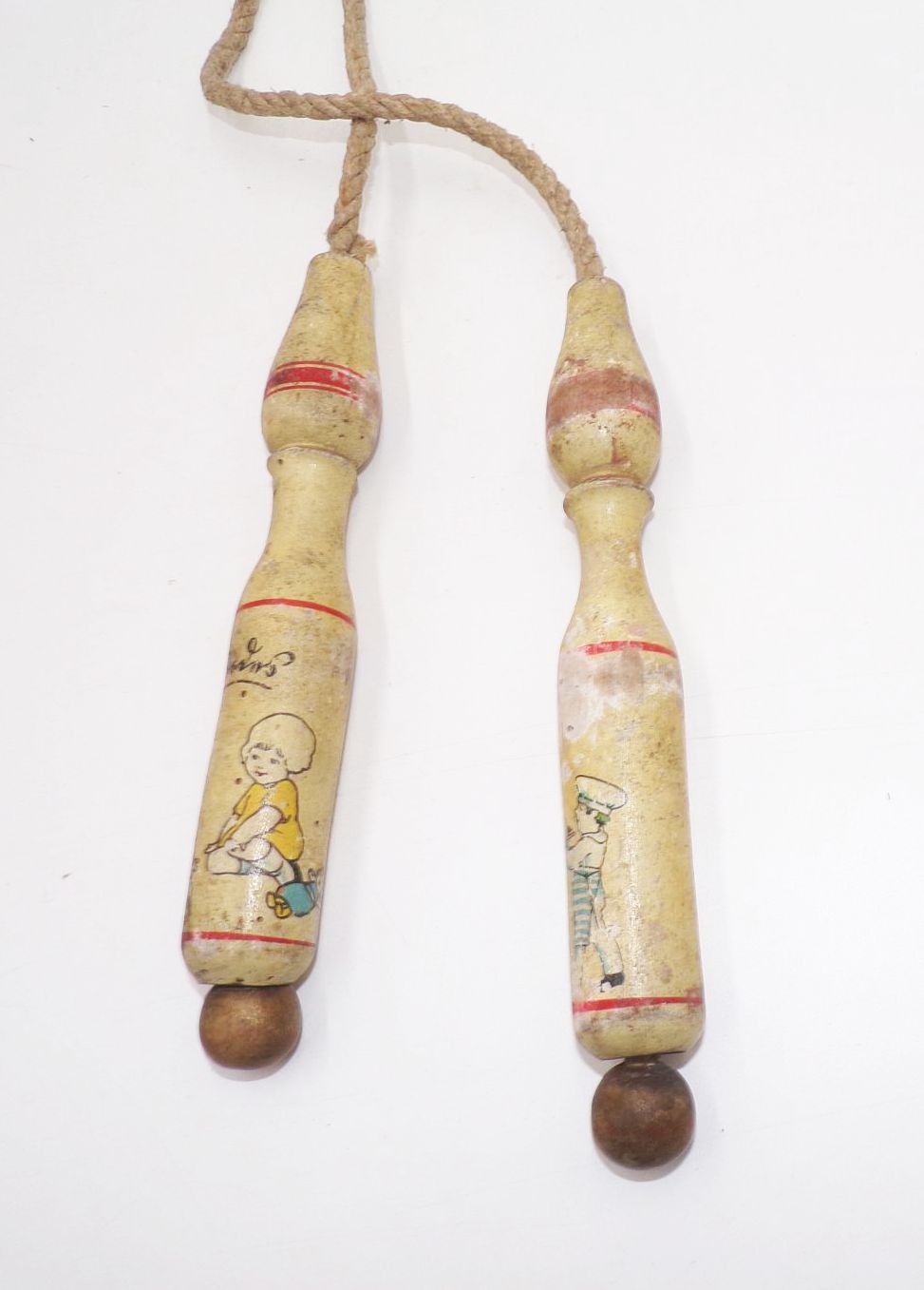 Altes Springseil Vintage Spielzeug Requisit 