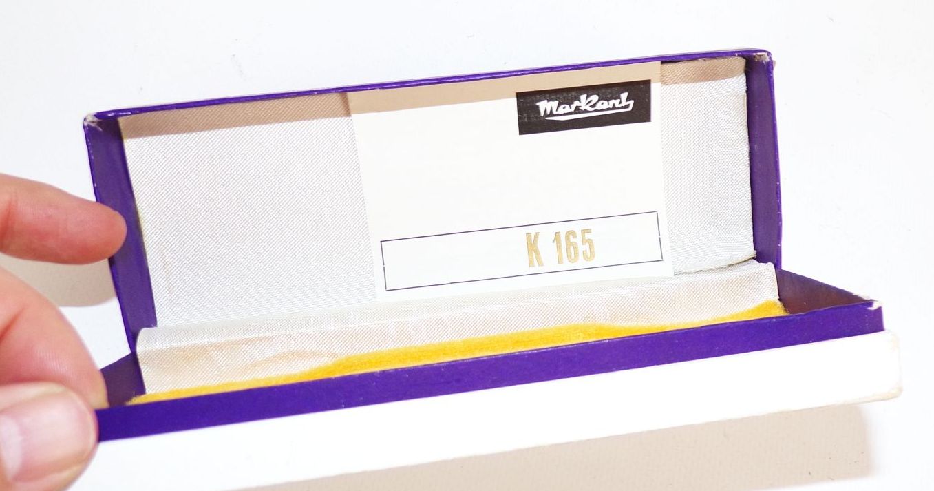 Markant Druckkugelschreiber K165 DDR Kuli Kugelschreiber in OVP