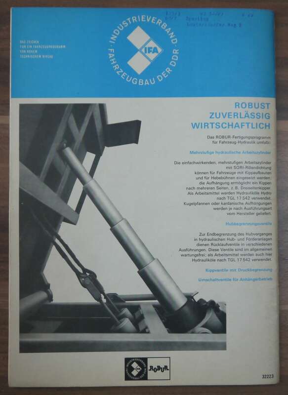 KFT Erster Fahrbericht Simson Mofa SL 1 Heft November 1970 IFA W50 LA K3 SK 5