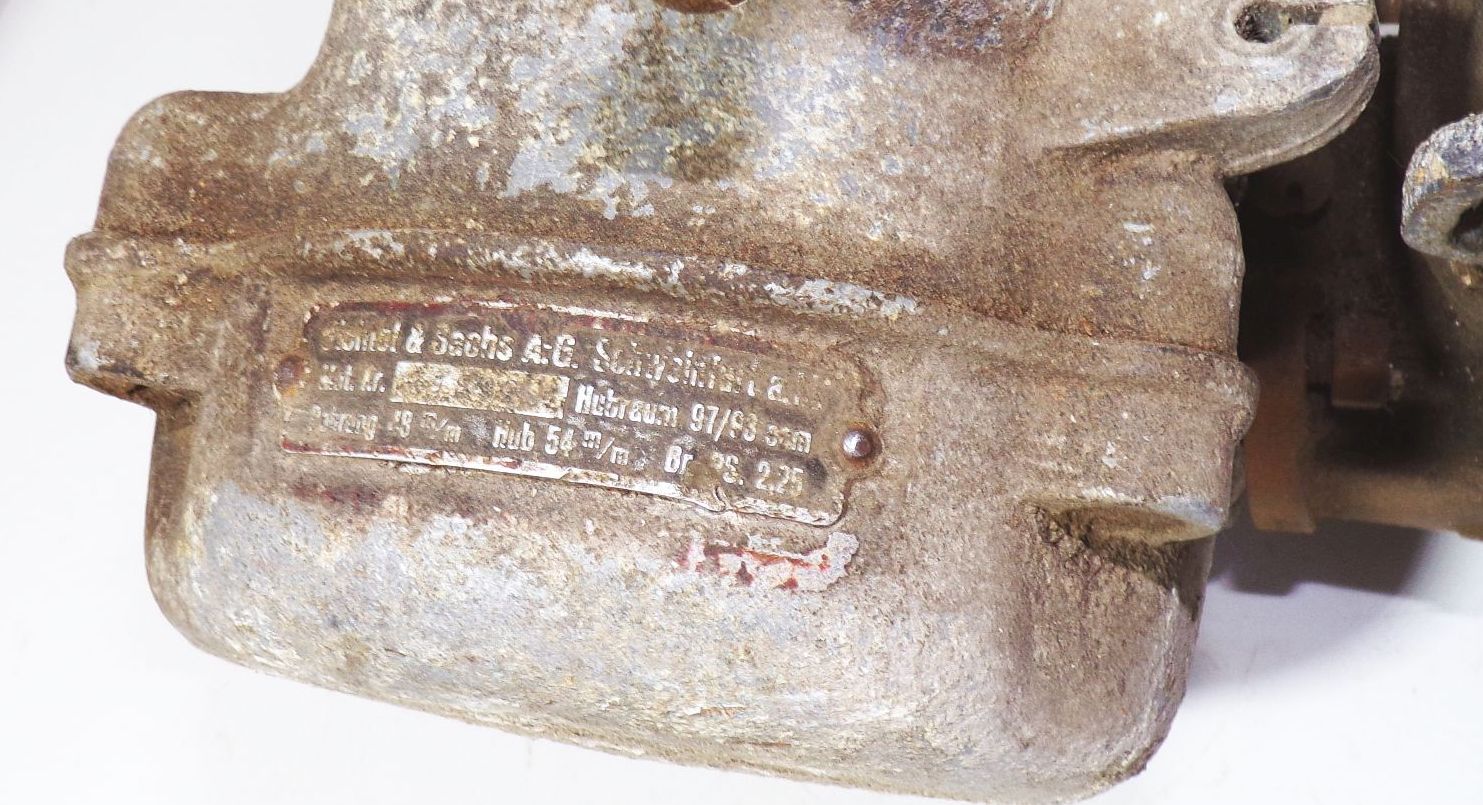 Sachsmotor 97 / 98 ccm Fichtel und Sachs Ersatzteilspender