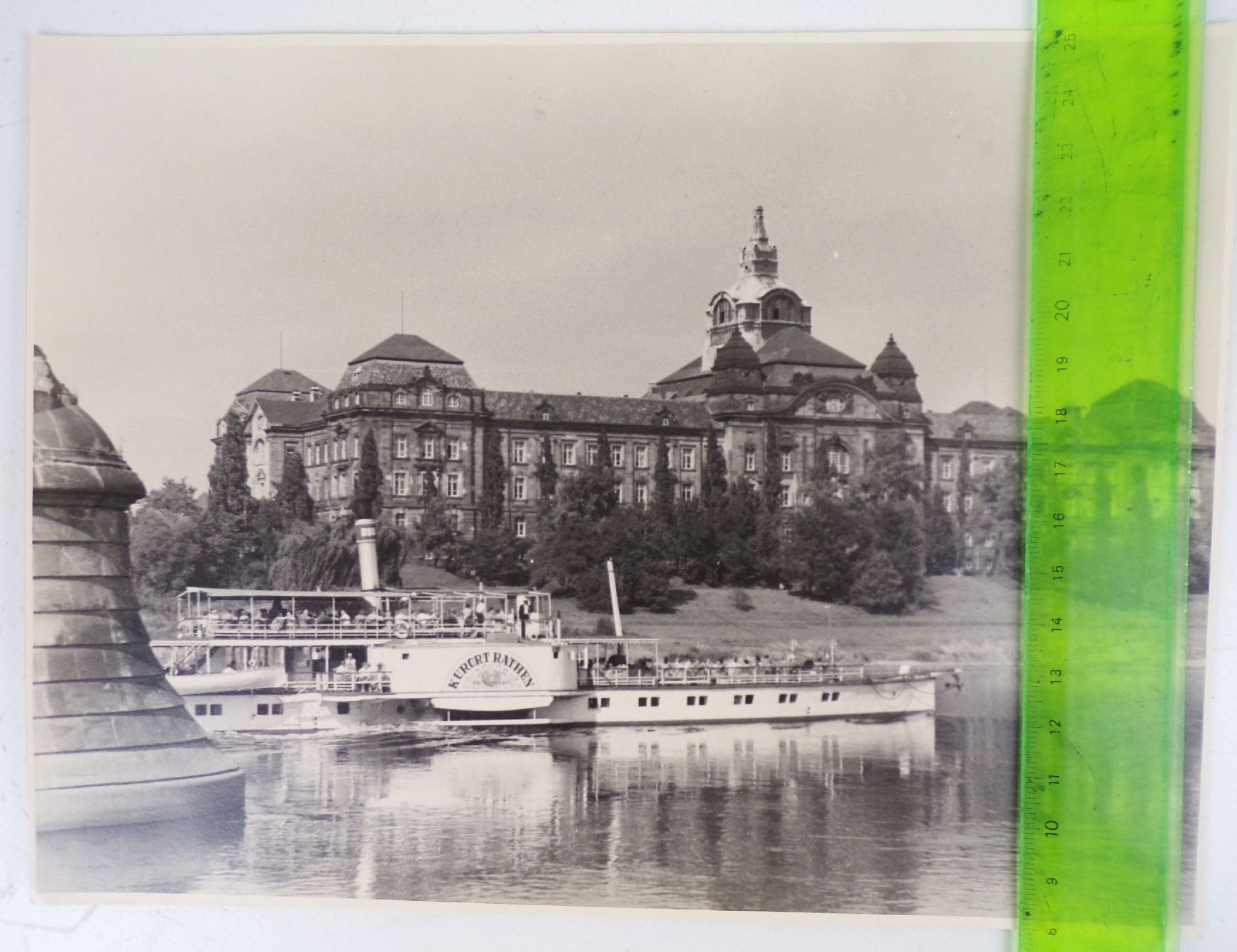 Foto Lot Raddampfer Elbe Dampfschiff 1950 1960er Dresden