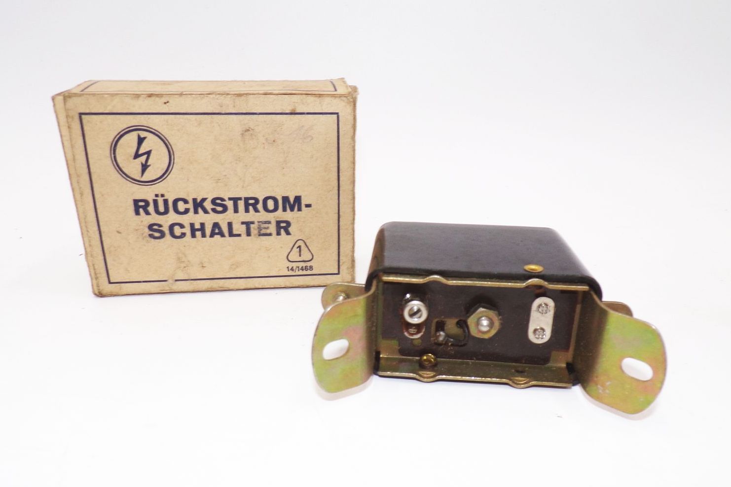 Alter Rückstromschalter 6 Volt Type BR6 Unbenutzt DDR wohl für F8 F9 Sachsenring