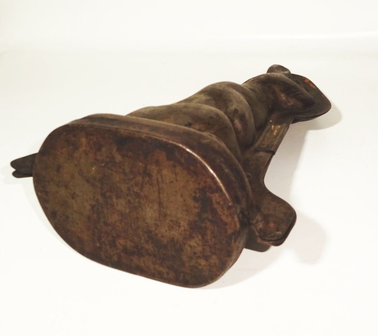 Alte Schokoladenform Osterhase großer Hase Konditor 