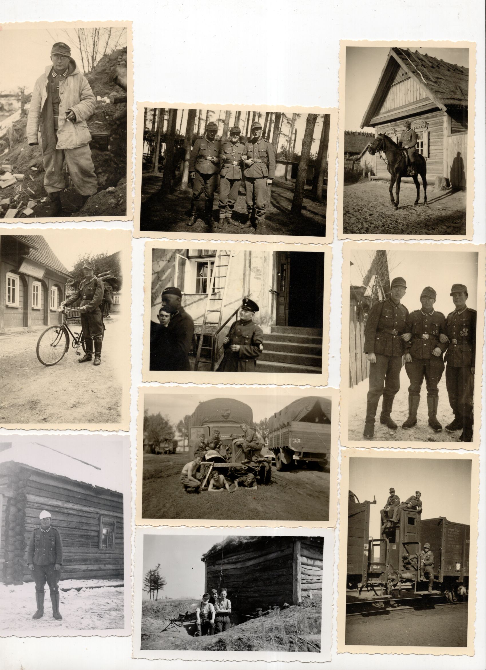 Foto Konvolut Gebirgsjäger 2 Wk Abzeichen Orden Russland Foto Konvolut Gebirgsjäger 2 Wk Abzeichen Orden Russland