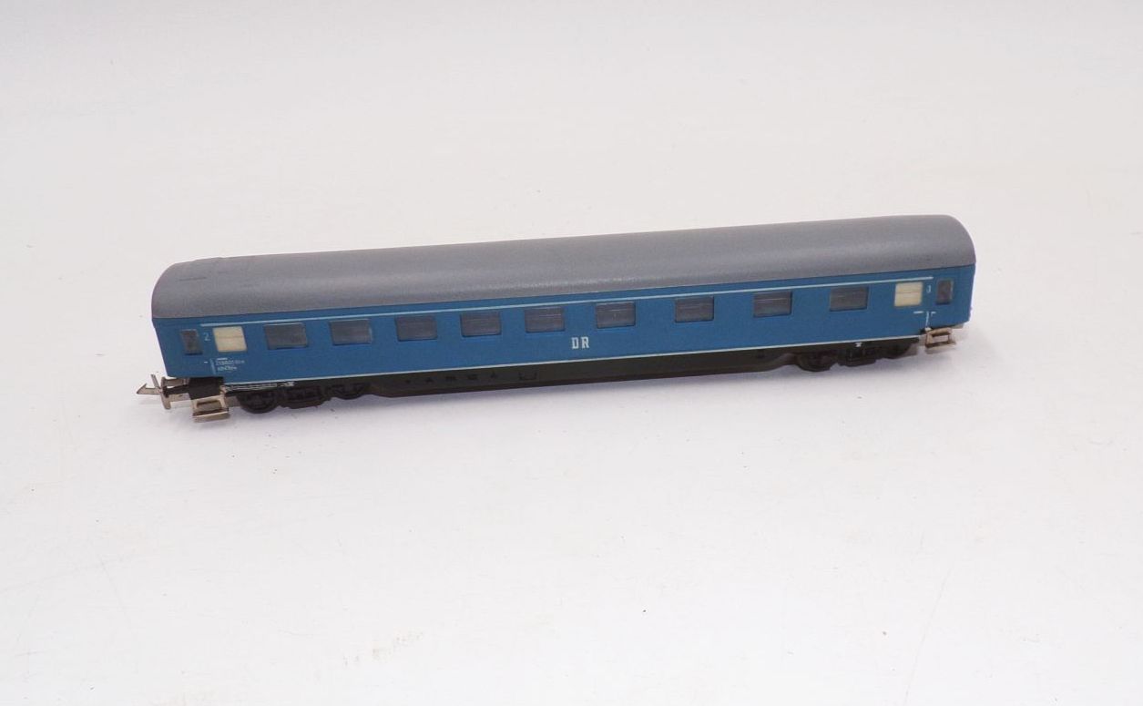 Zeuke 545/79/2 Personenwagen DR blau Spur TT Zeuke 545/79/2 Personenwagen DR blau Spur TT