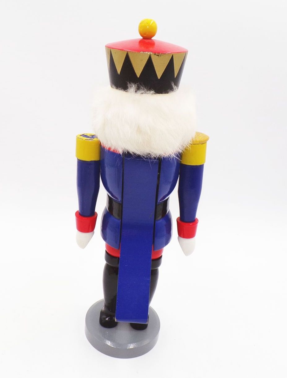 Alter Vero Nussknacker Weihnachtsschmuck mit Originalkarton DDR