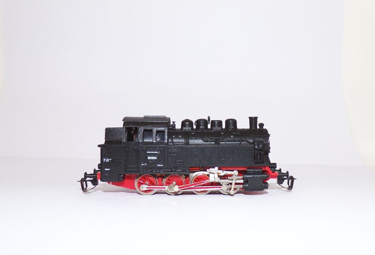 BTTB Dampflok BR81 Spur TT mit Verpackung und Papieren DDR