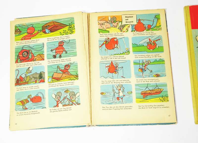 Fix und Fax 1 2 3 Lustige Mäuseabenteuer DDR Comic 1963 bis 1966