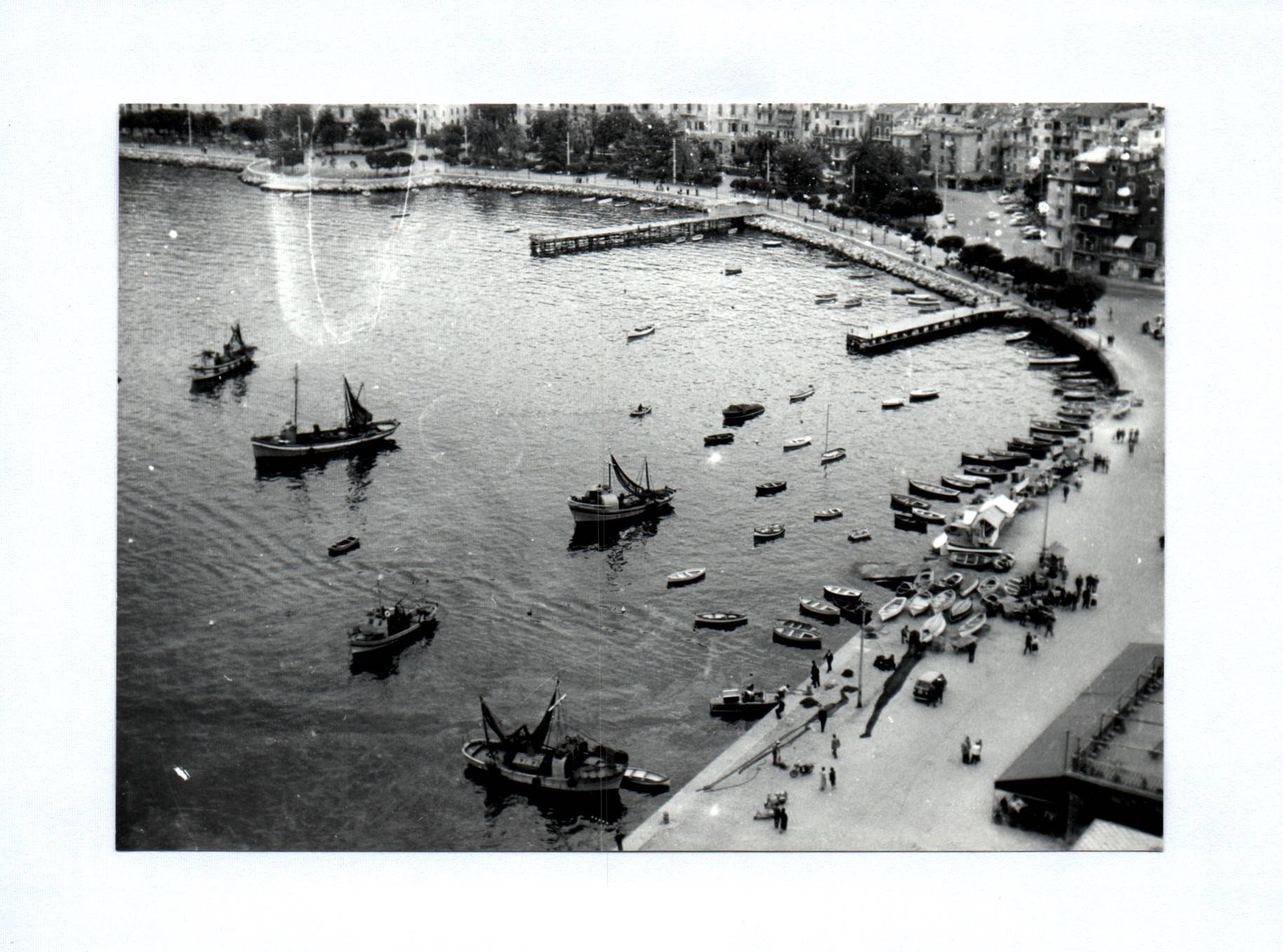 Foto Lerici Golf von La Spezia Hafen 1959