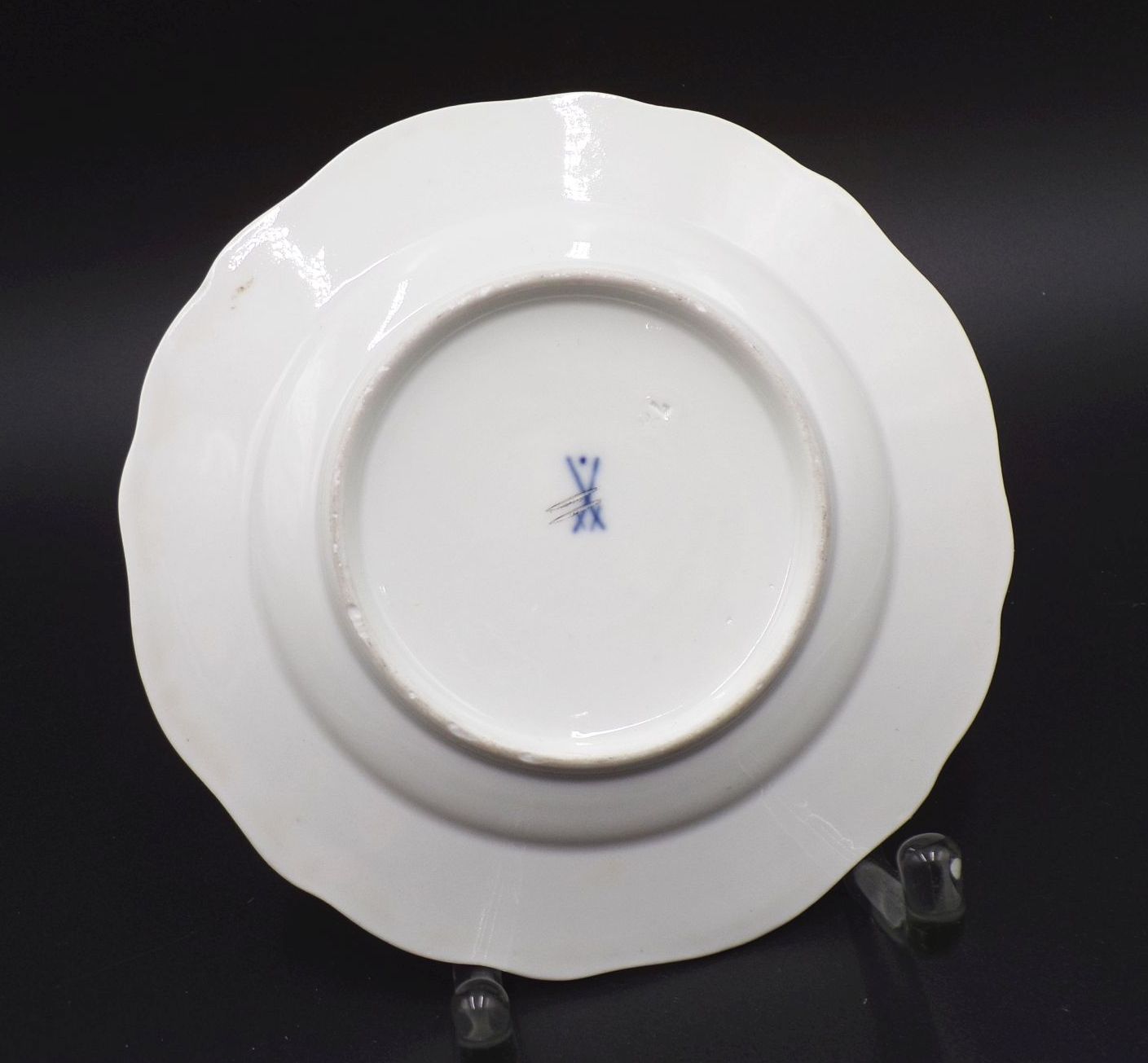 Alte Meissen Teller Asiatisches Motiv um 1924 Durchmesser 16 cm