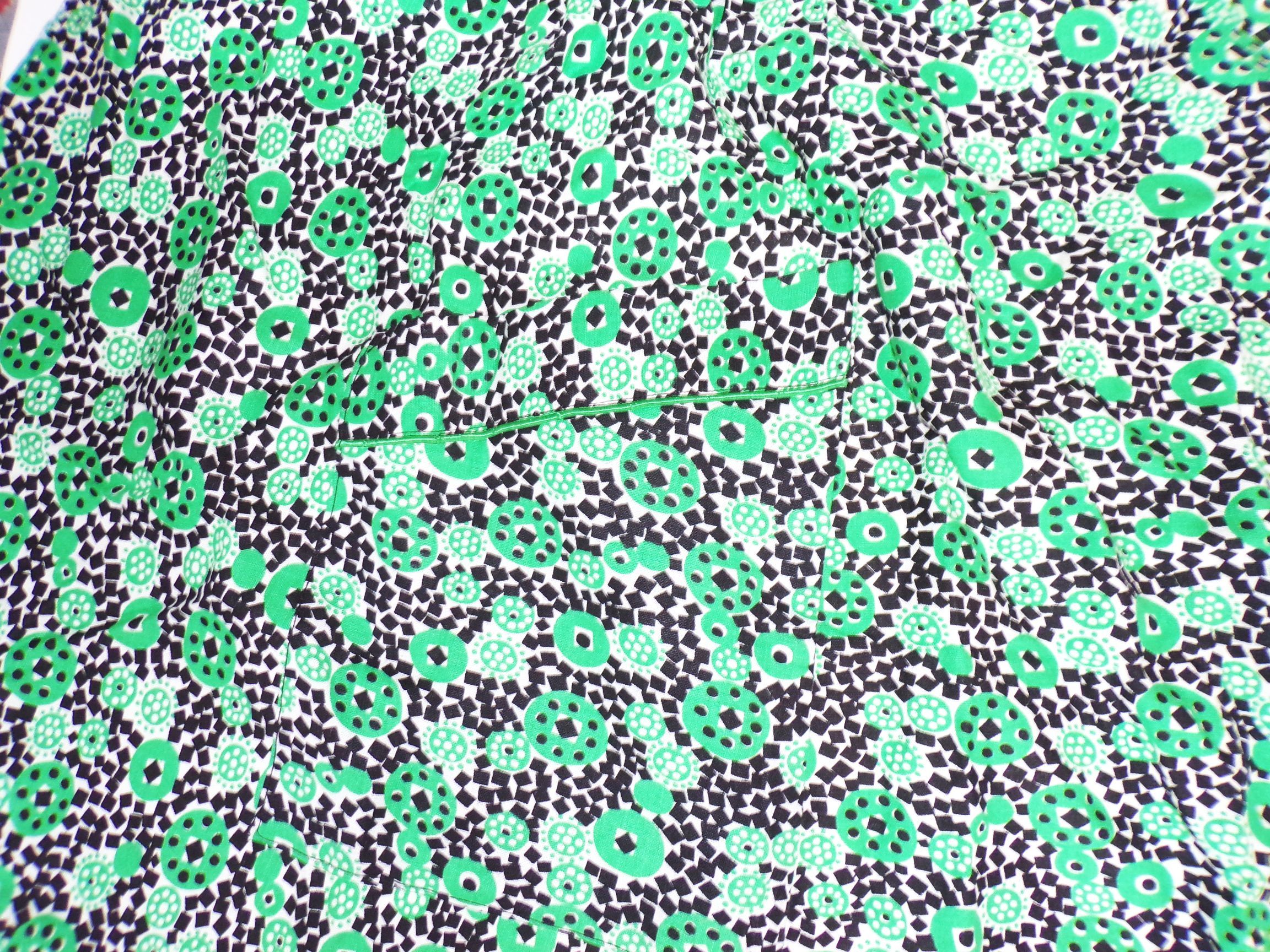 Alte Schürze Umbindeschürze Haushaltsschürze Rockabilly Vintage