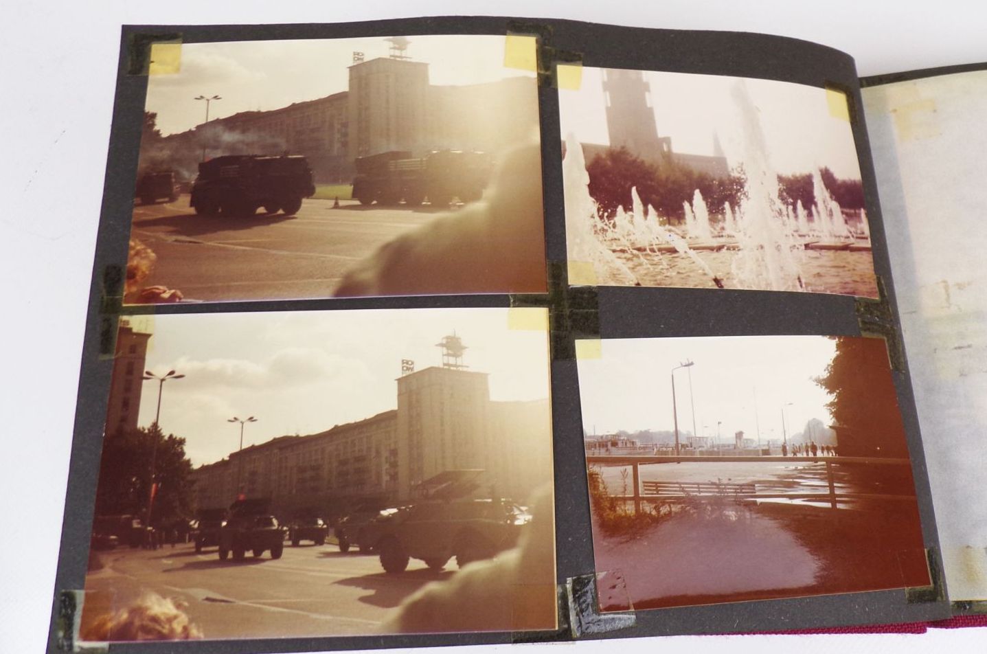 2 x Fotoalbum Ost Berlin DDR 1980er Vintage GDR Fotos