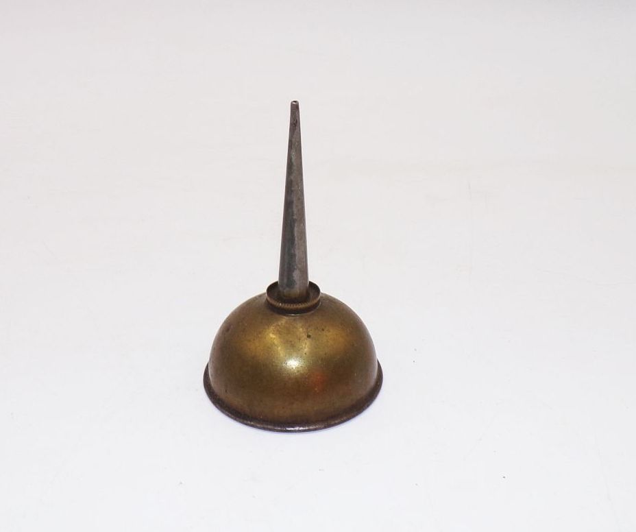 Altes Ölkännchen Ölflasche Öler Garage Werkstatt Kfz Oldtimer Nähmaschine