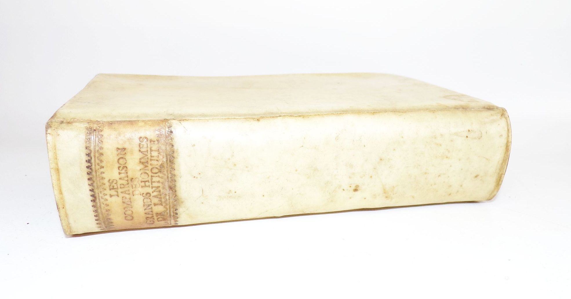 Les Comparaisons des Grands Hommes De L`Antiquite 1686 