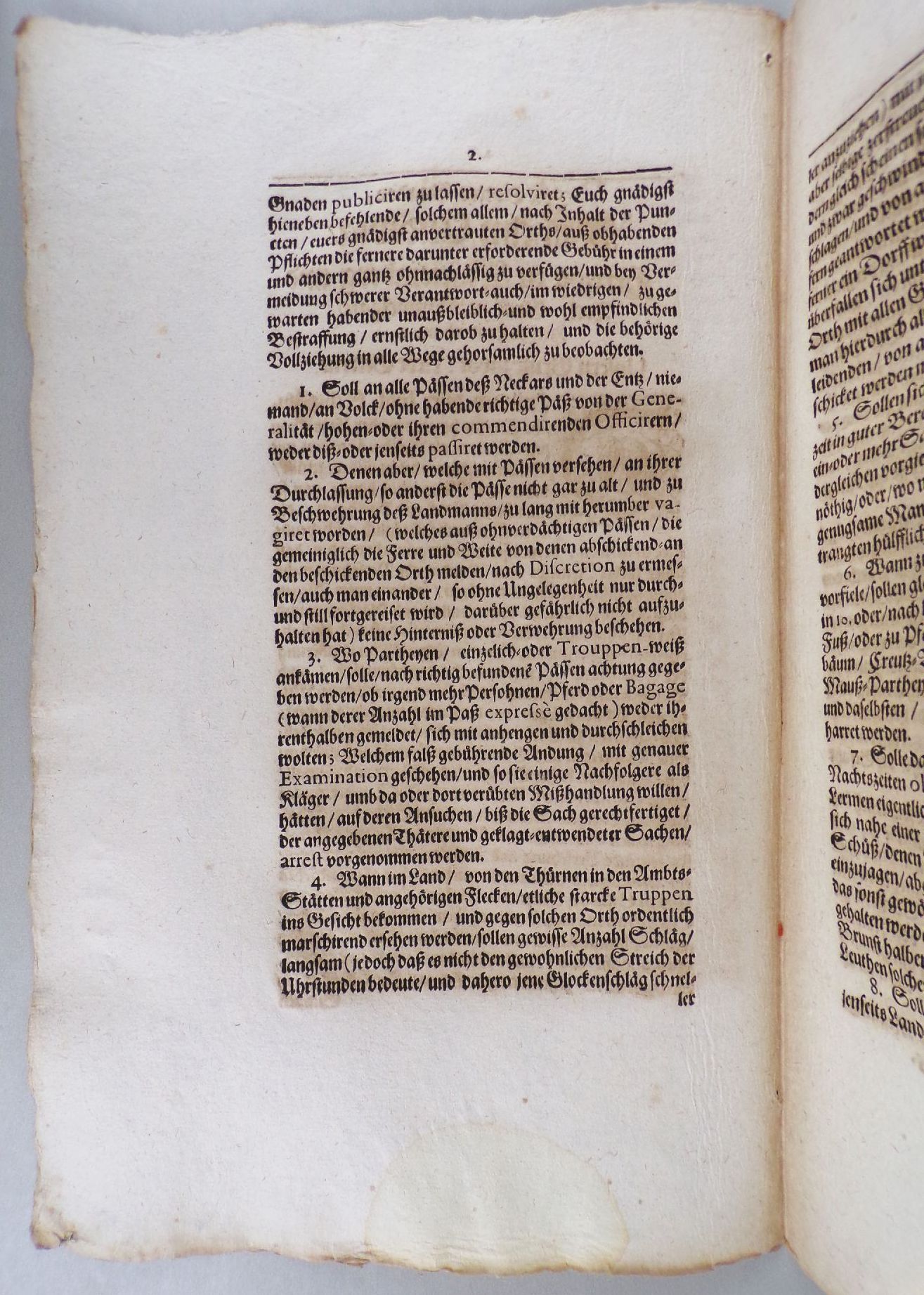 Edikt Wilhelm Ludwig Herzog zu Württemberg 1675 Stuttgart Räuber Pässe Edikt Wilhelm Ludwig Herzog zu Württemberg 1675 Stuttgart Räuber Pässe