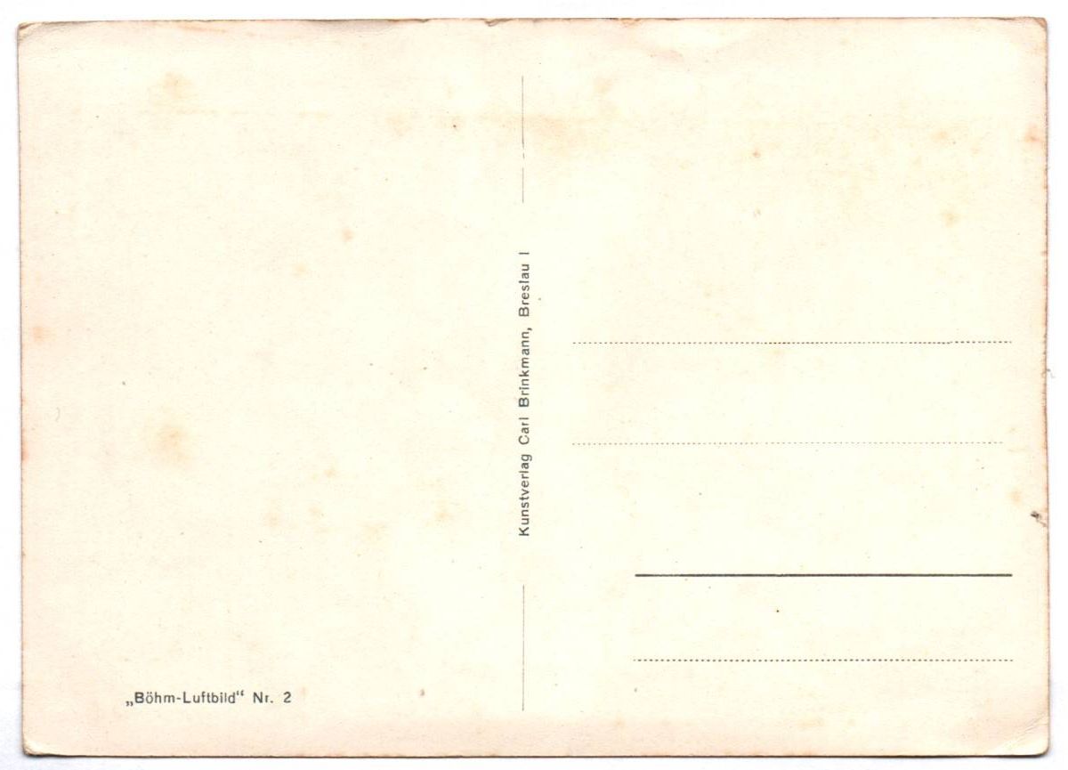 Alte Ansichtskarte Stralsund Fliegeraufnahme 1930er Luftbild