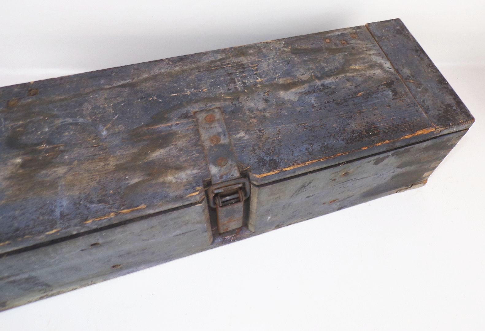 Alte Munitionskiste Holz 2 Wk Transportkiste 