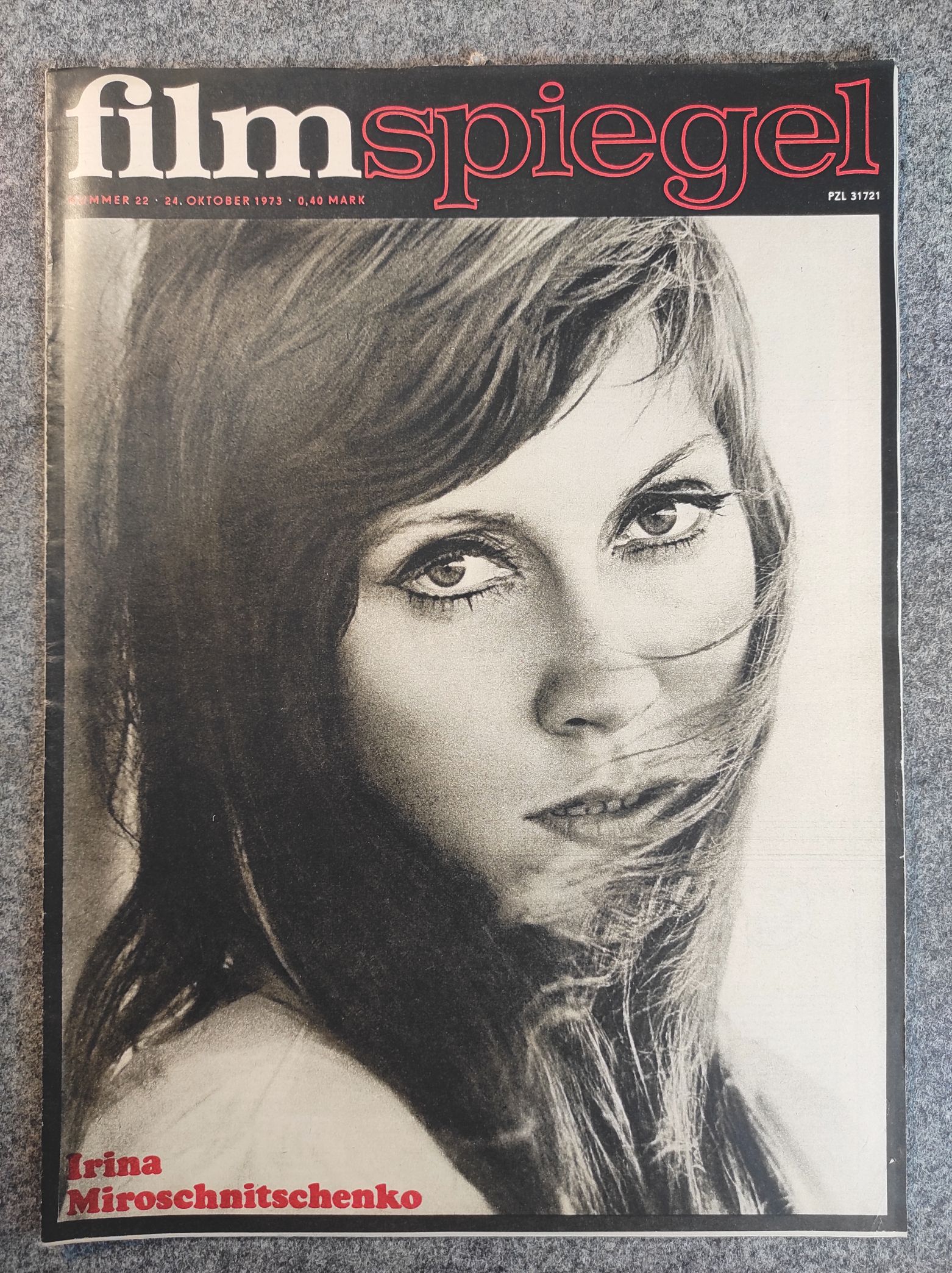 DDR Zeitschrift Filmspiegel 70 und 80er Jahre Kino Magazin