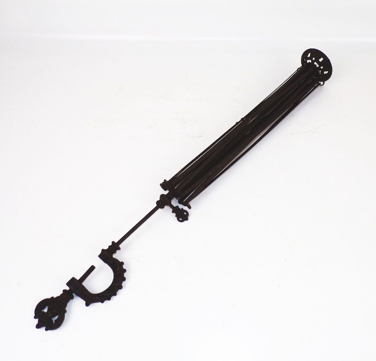 Alte Schirmhaspel Wollwickler Gusseisen Handarbeit Schneider um 1890 