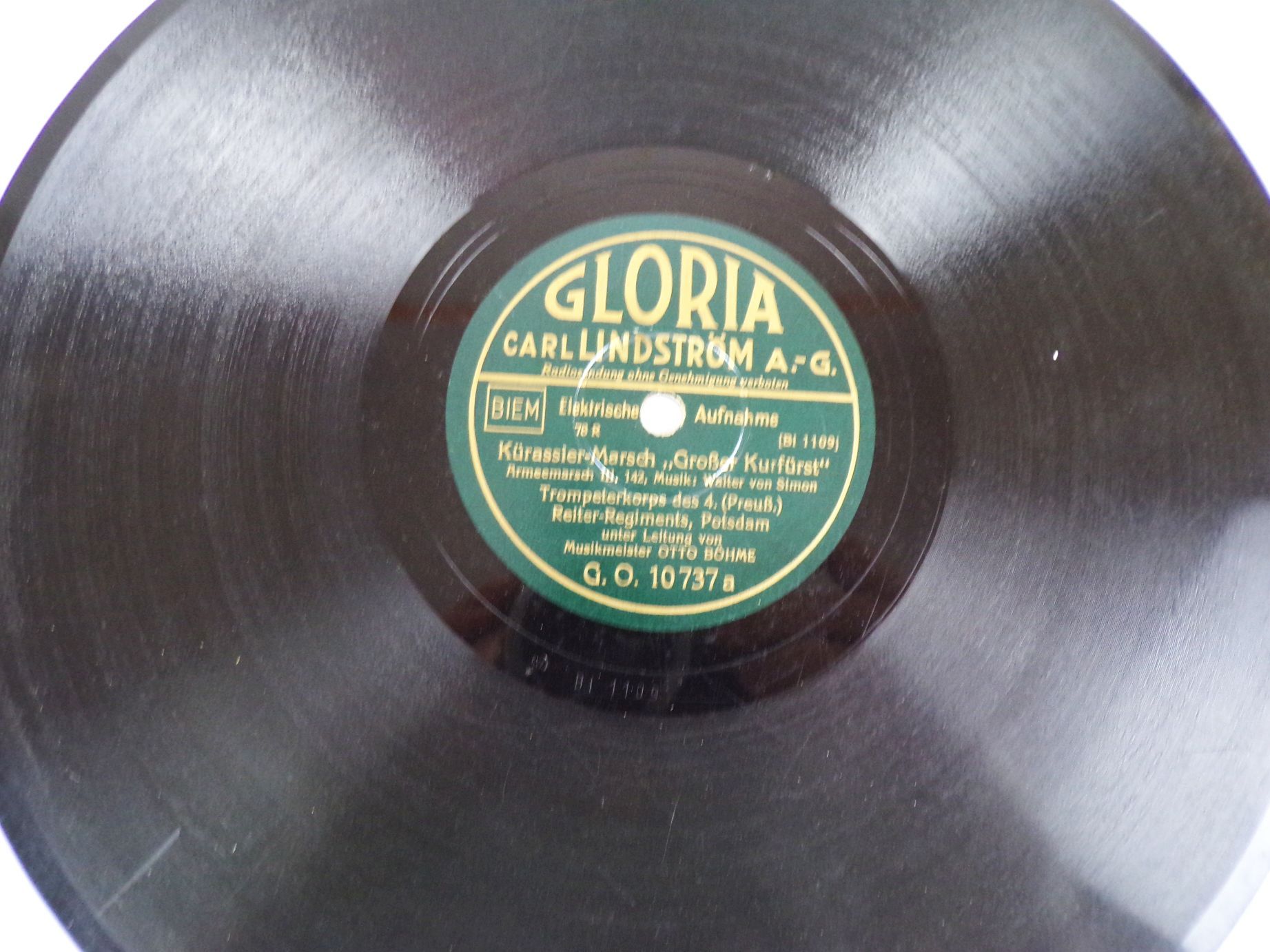 Kürassier Marsch Großer Kurfürst Trompeterkorps des 4 Preuß Reiter Regiments Potsdam