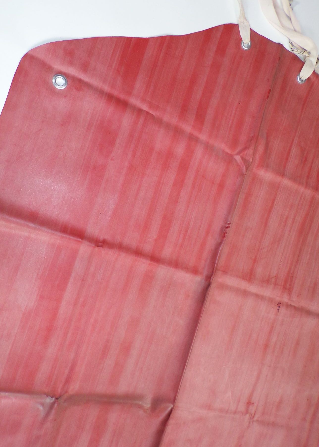 DDR Gummilaken Schürze 77 x 88 cm fetisch