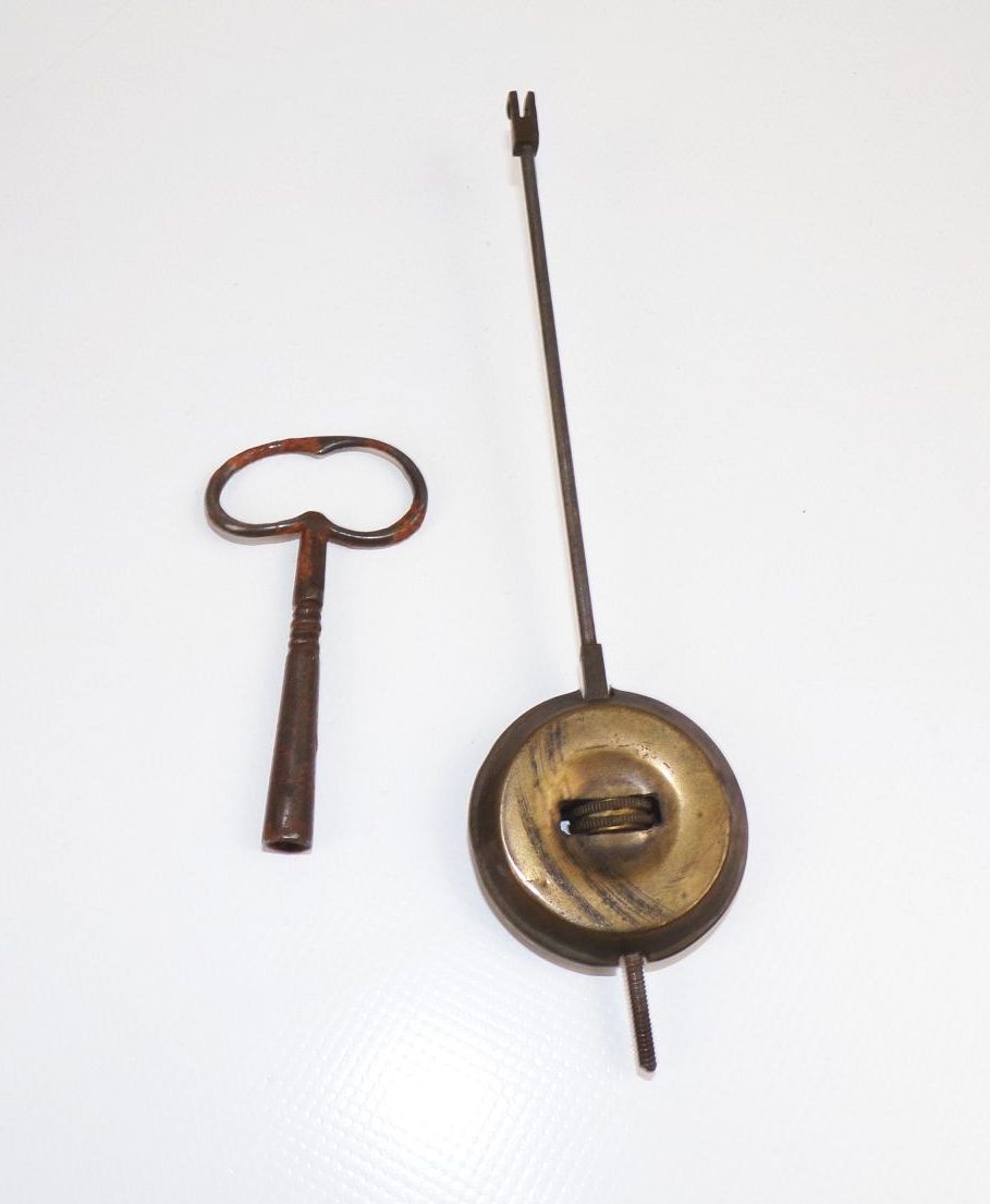 Alte Kaminuhr Pendeluhr Marmor Antike Uhr