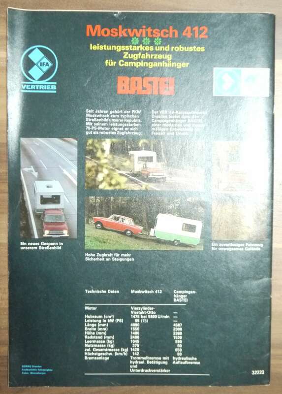 Moskwitsch 2140 Neuheiten aus Saparoshez KFT Zeitschrift DDR Mai 1975