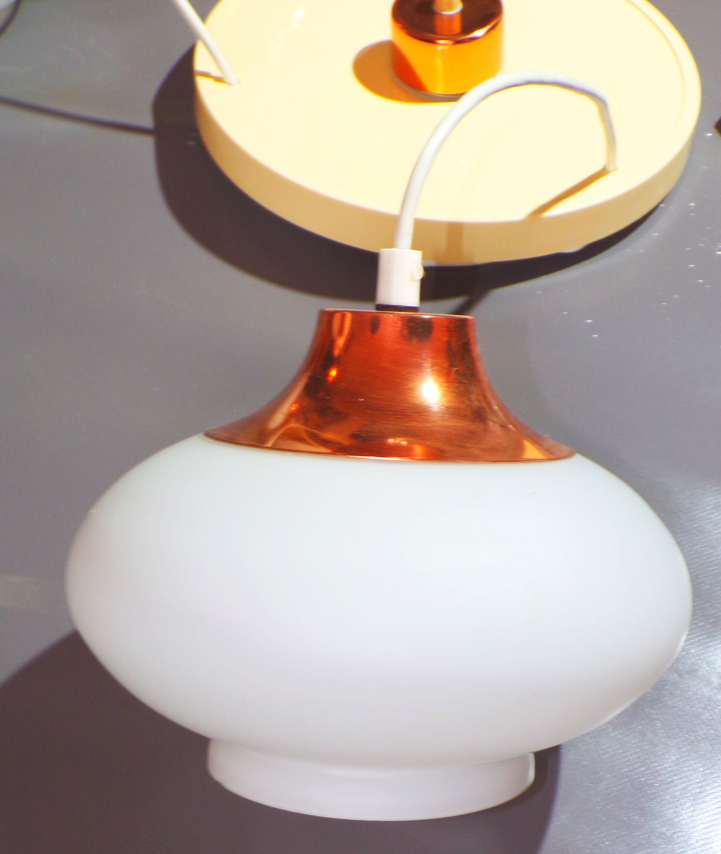 Kaskadenlampe 3flamig Deckenlampe E27 Hängelampe 1970er Lampe