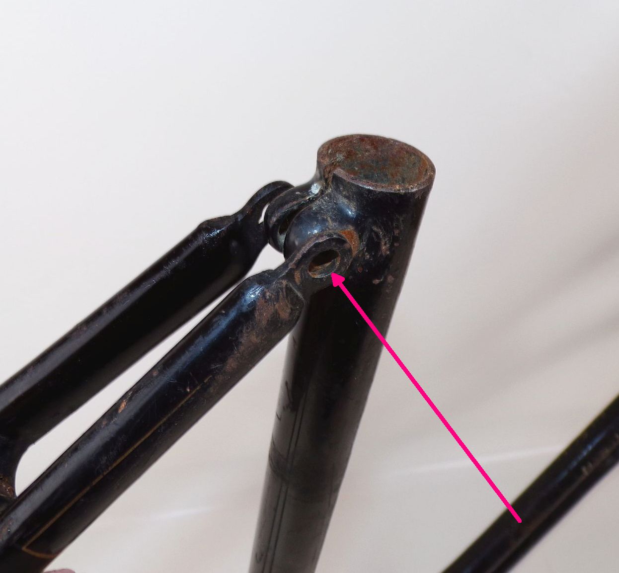 Alter NSU Fahrradrahmen für Damenrad 28 Zoll Vorkrieg Fahrrad Oldtimer