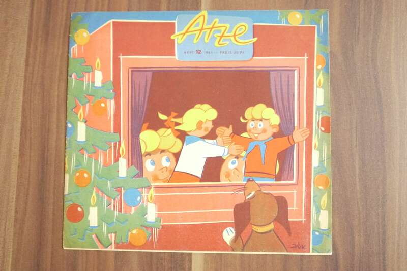 Atze DDR Heft 12 Comic 1961 Fram der Eisbär